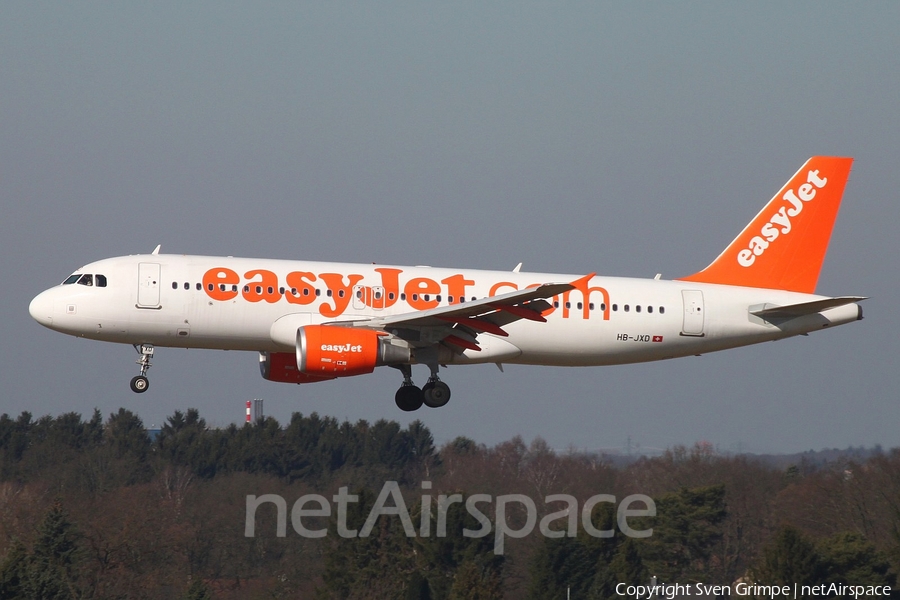 easyJet Switzerland Airbus A320-214 (HB-JXD) | Photo 69581
