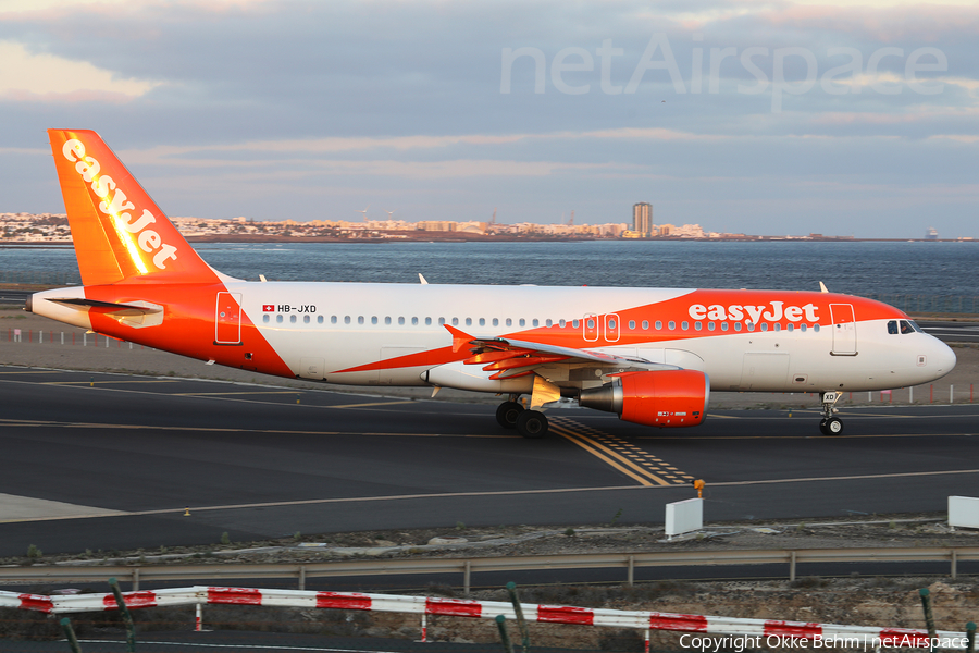 easyJet Switzerland Airbus A320-214 (HB-JXD) | Photo 364148