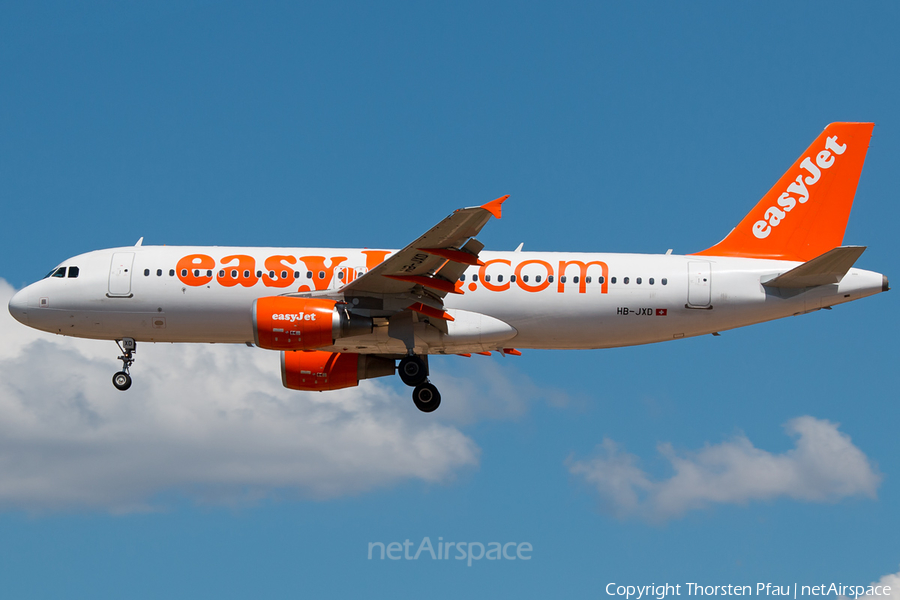 easyJet Switzerland Airbus A320-214 (HB-JXD) | Photo 116022