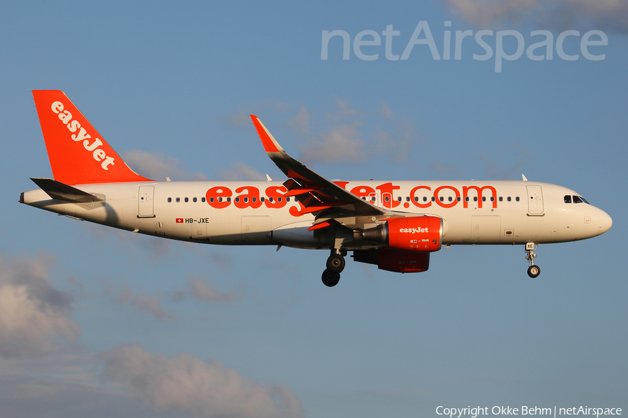 easyJet Switzerland Airbus A320-214 (HB-JXE) | Photo 168308