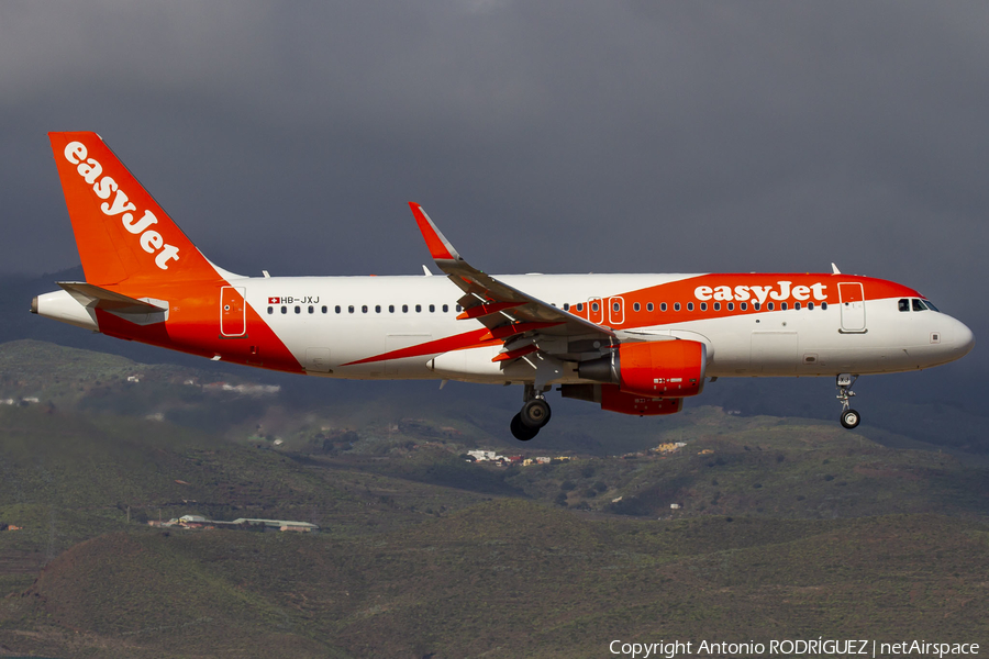 easyJet Switzerland Airbus A320-214 (HB-JXJ) | Photo 366800