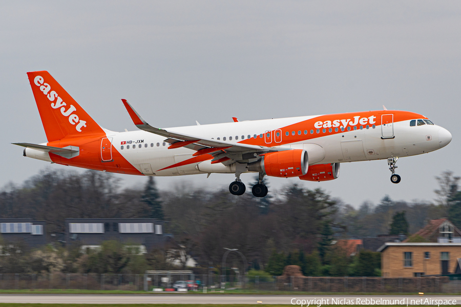 easyJet Switzerland Airbus A320-214 (HB-JXM) | Photo 563799
