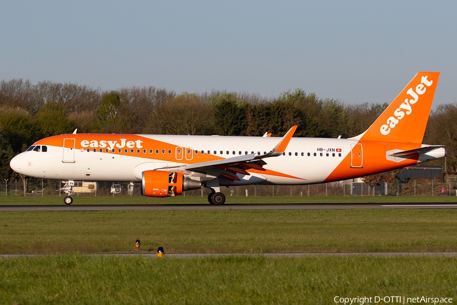 easyJet Switzerland Airbus A320-214 (HB-JXN) | Photo 314552