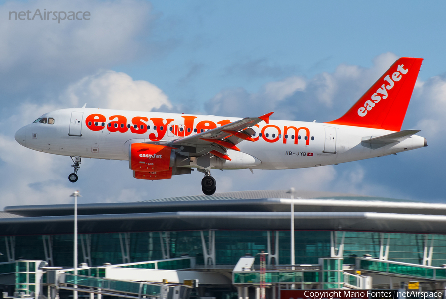 easyJet Switzerland Airbus A319-111 (HB-JYB) | Photo 307855