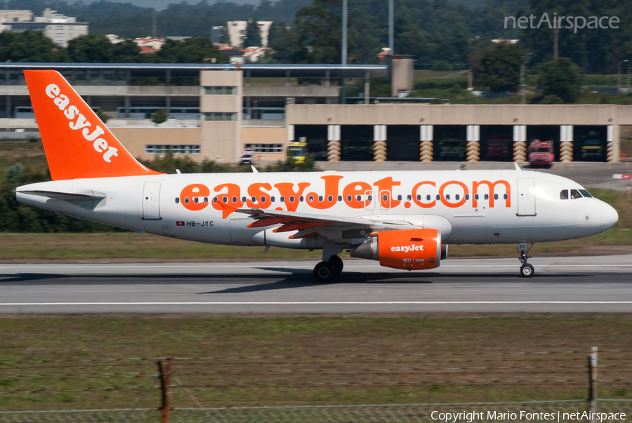 easyJet Switzerland Airbus A319-111 (HB-JYC) | Photo 56940