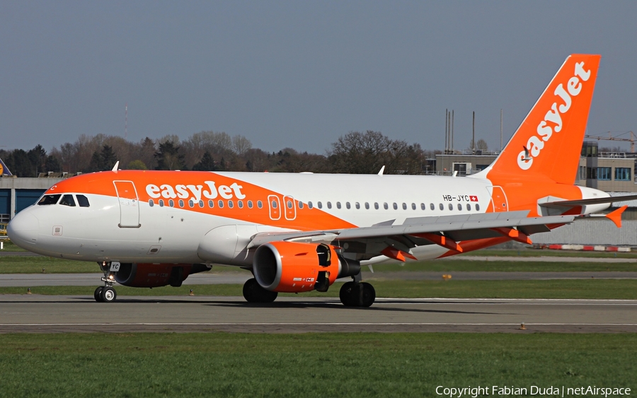 easyJet Switzerland Airbus A319-111 (HB-JYC) | Photo 268512