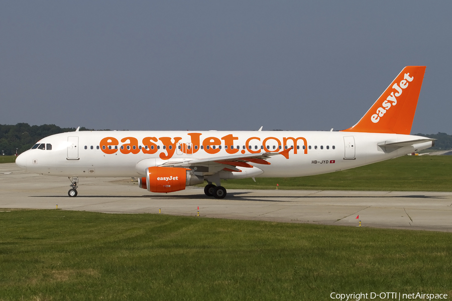 easyJet Switzerland Airbus A320-214 (HB-JYD) | Photo 411550