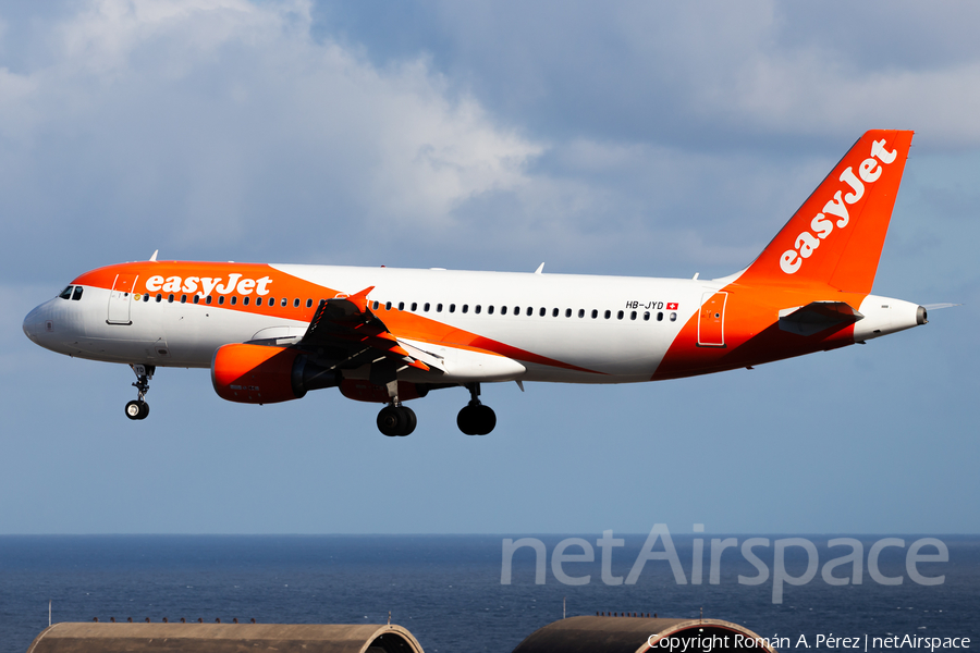 easyJet Switzerland Airbus A320-214 (HB-JYD) | Photo 364366