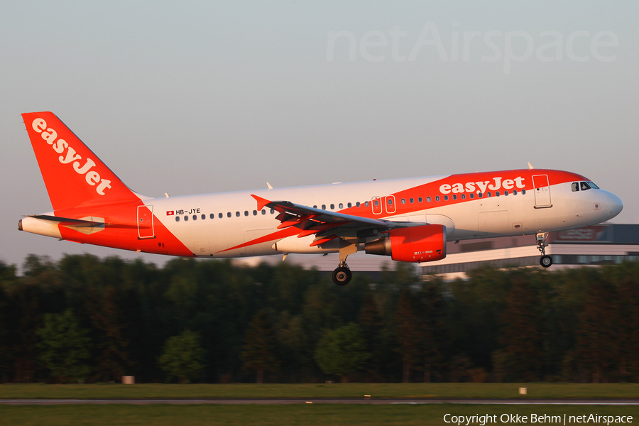 easyJet Switzerland Airbus A320-214 (HB-JYE) | Photo 108678
