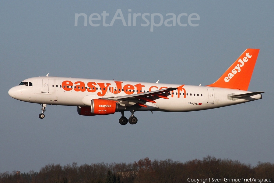 easyJet Switzerland Airbus A320-214 (HB-JYE) | Photo 64478