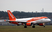 easyJet Switzerland Airbus A319-111 (HB-JYF) at  Bournemouth - International (Hurn), United Kingdom