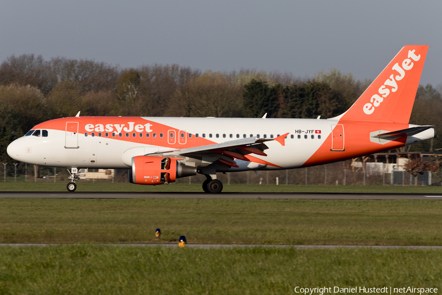 easyJet Switzerland Airbus A319-111 (HB-JYF) | Photo 414757