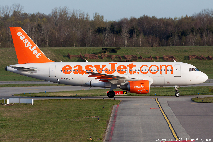 easyJet Switzerland Airbus A319-111 (HB-JYH) | Photo 489401