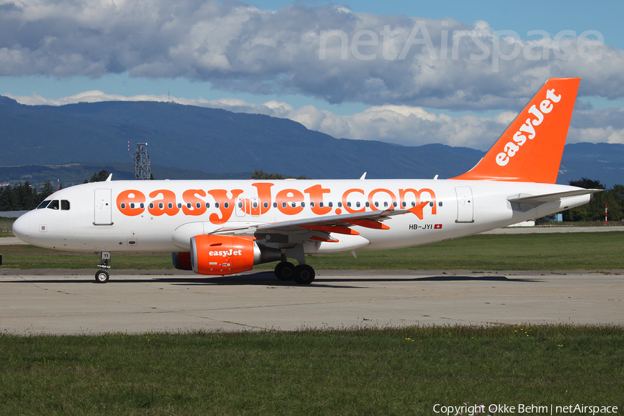 easyJet Switzerland Airbus A319-111 (HB-JYI) | Photo 86318