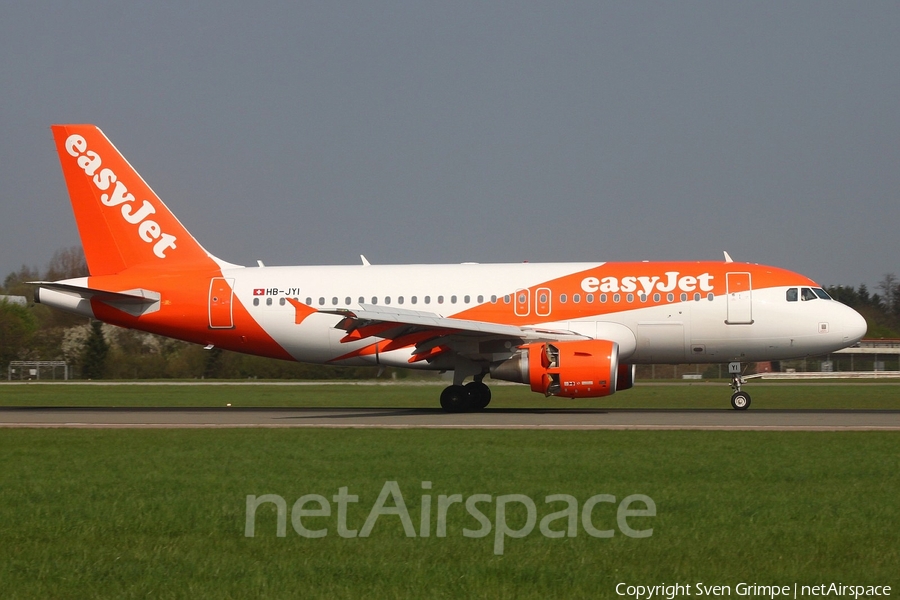 easyJet Switzerland Airbus A319-111 (HB-JYI) | Photo 240414