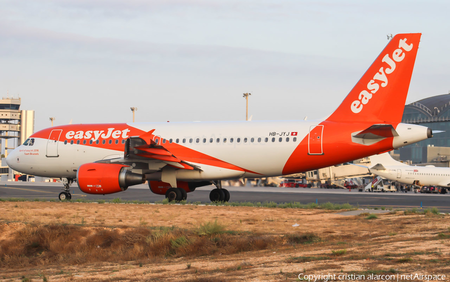 easyJet Switzerland Airbus A319-111 (HB-JYJ) | Photo 206488