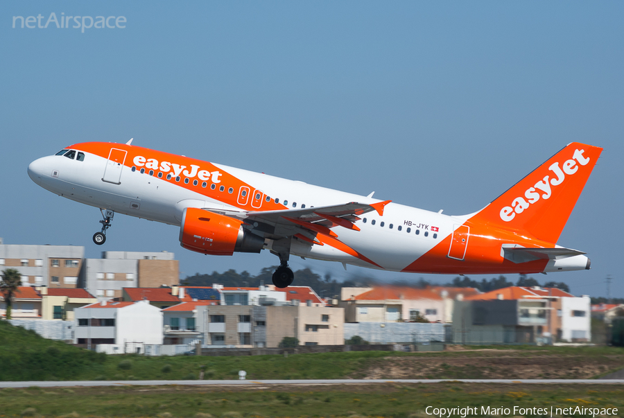 easyJet Switzerland Airbus A319-111 (HB-JYK) | Photo 107593