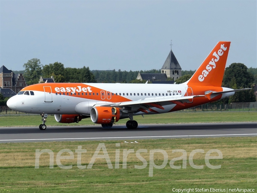 easyJet Switzerland Airbus A319-111 (HB-JYK) | Photo 261790