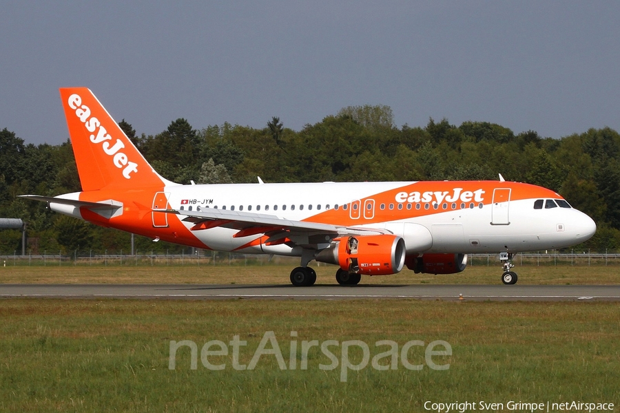 easyJet Switzerland Airbus A319-111 (HB-JYM) | Photo 261471