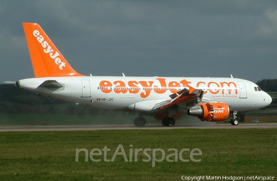 easyJet Switzerland Airbus A319-111 (HB-JZC) | Photo 102513