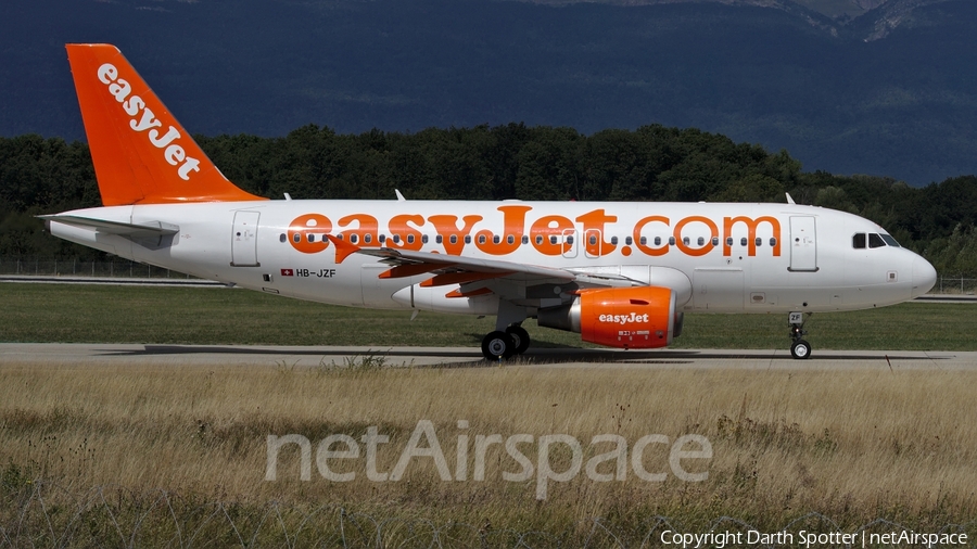 easyJet Switzerland Airbus A319-111 (HB-JZF) | Photo 231744