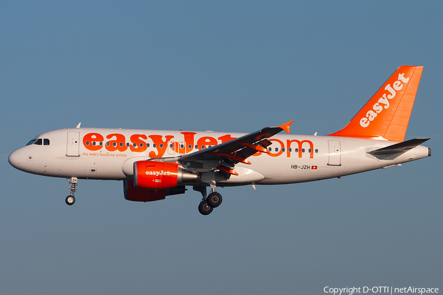 easyJet Switzerland Airbus A319-111 (HB-JZH) | Photo 370909