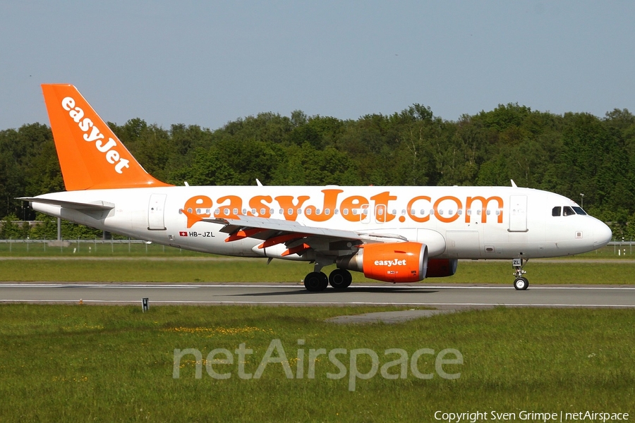 easyJet Switzerland Airbus A319-111 (HB-JZL) | Photo 22432