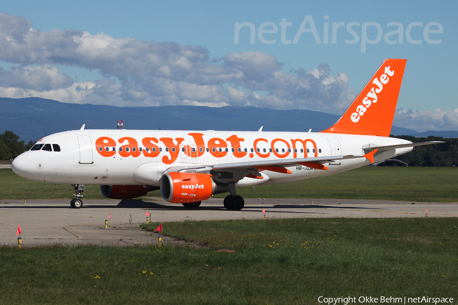 easyJet Switzerland Airbus A319-111 (HB-JZM) | Photo 86310