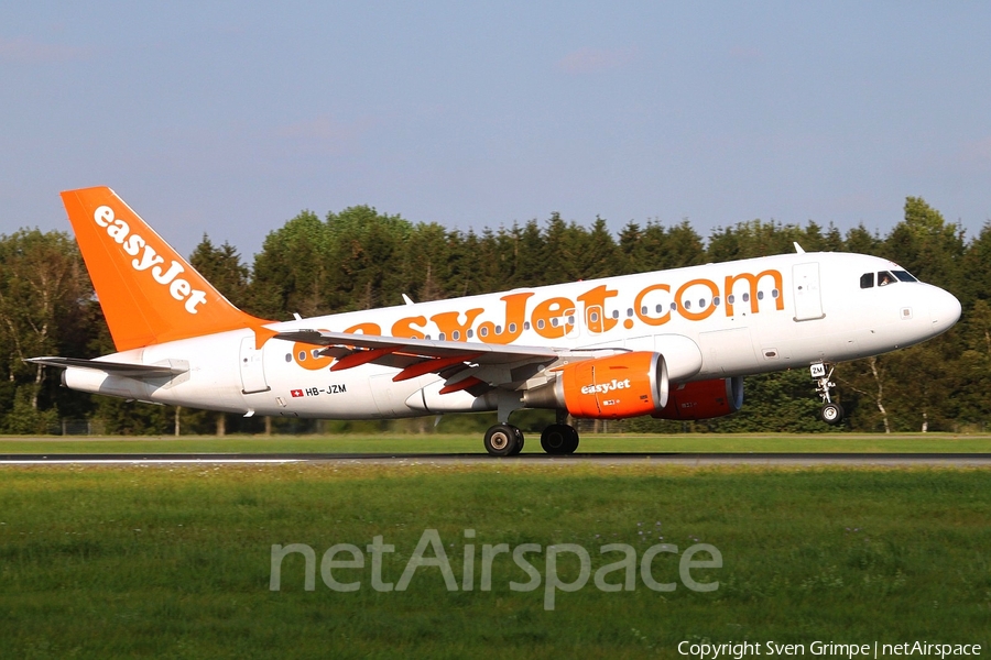 easyJet Switzerland Airbus A319-111 (HB-JZM) | Photo 22182
