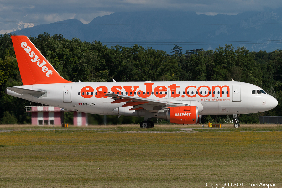 easyJet Switzerland Airbus A319-111 (HB-JZM) | Photo 201491