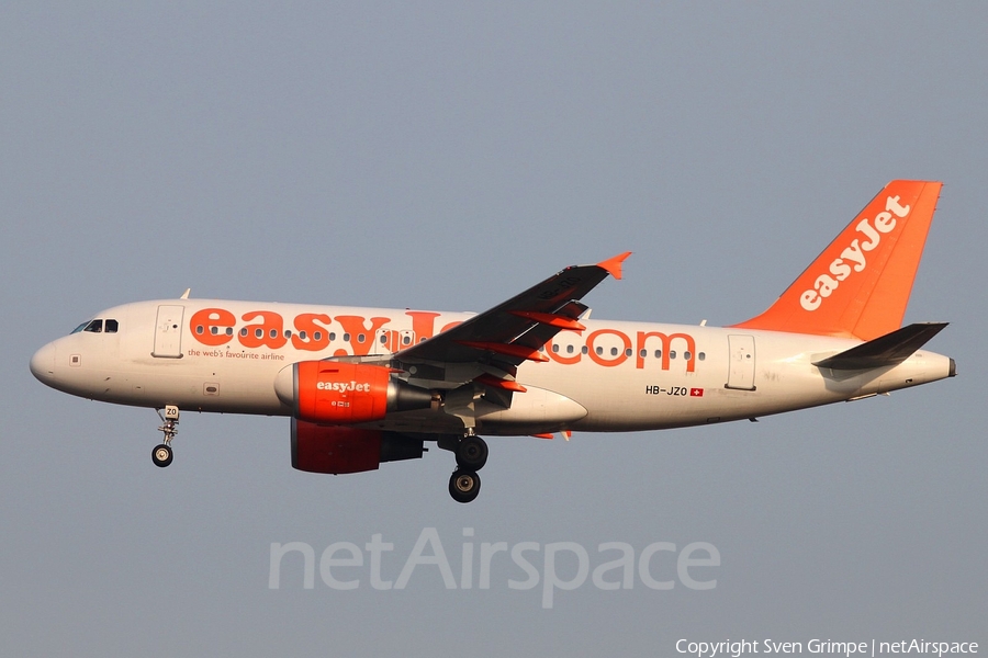 easyJet Switzerland Airbus A319-111 (HB-JZO) | Photo 20063