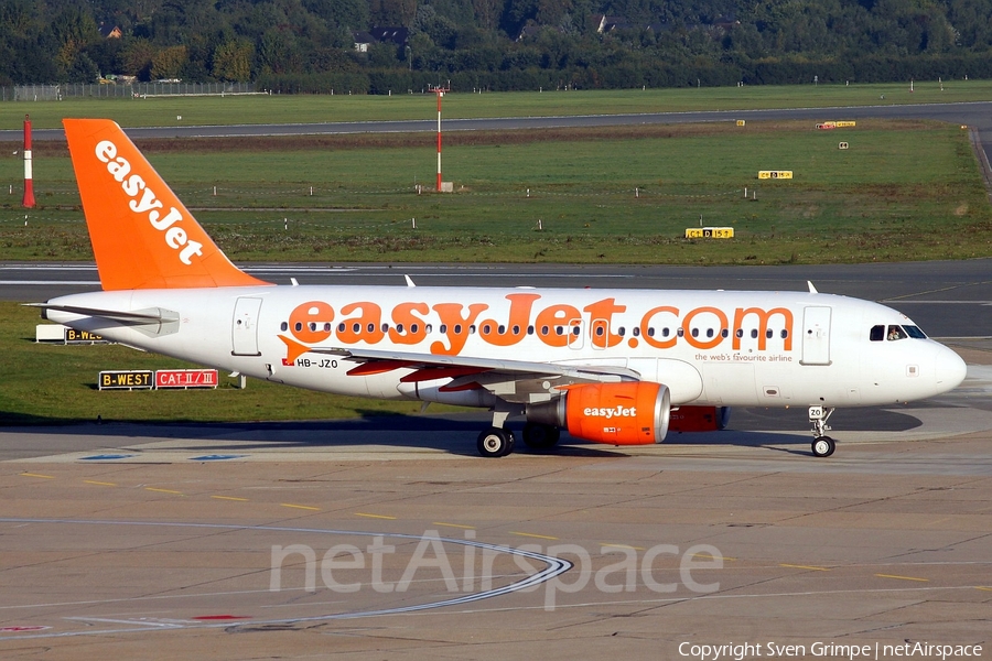 easyJet Switzerland Airbus A319-111 (HB-JZO) | Photo 99008