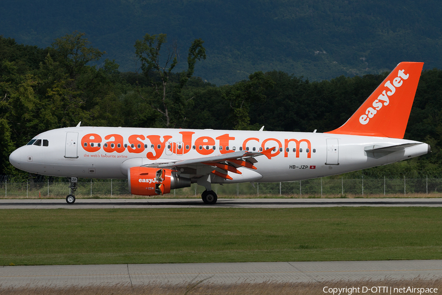 easyJet Switzerland Airbus A319-111 (HB-JZP) | Photo 201453