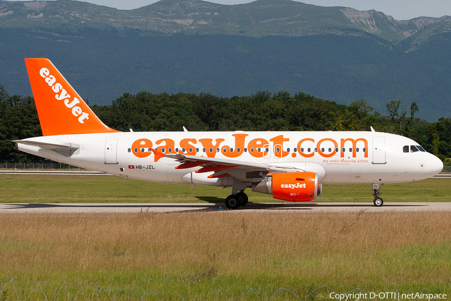 easyJet Switzerland Airbus A319-111 (HB-JZP) | Photo 301947