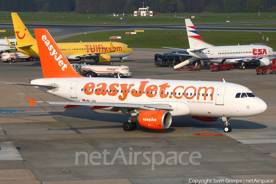 easyJet Switzerland Airbus A319-111 (HB-JZQ) | Photo 19976