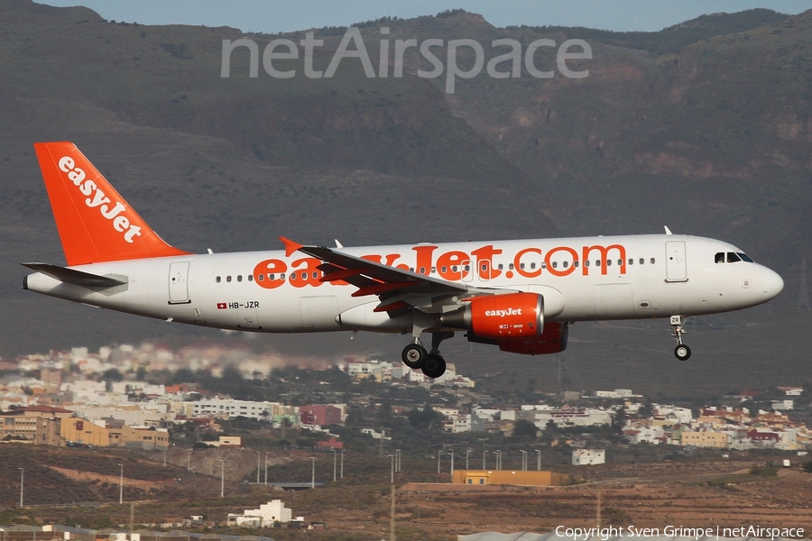 easyJet Switzerland Airbus A320-214 (HB-JZR) | Photo 74075