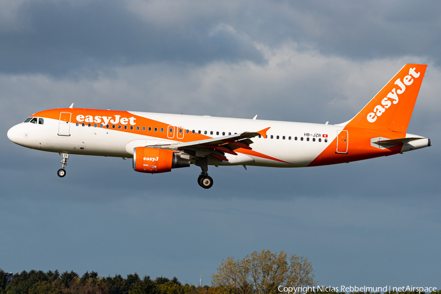 easyJet Switzerland Airbus A320-214 (HB-JZR) | Photo 355099