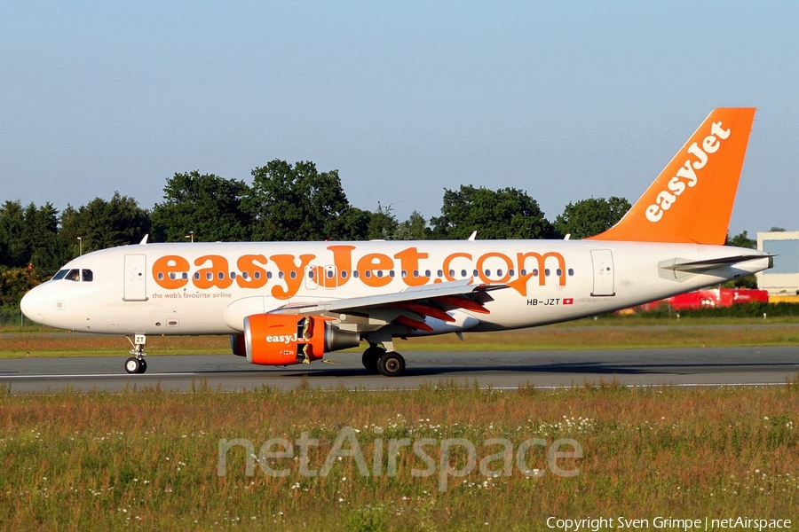 easyJet Switzerland Airbus A319-111 (HB-JZT) | Photo 20028