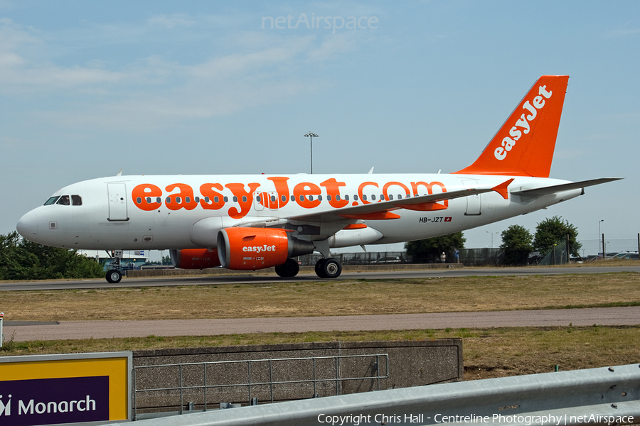 easyJet Switzerland Airbus A319-111 (HB-JZT) | Photo 54447