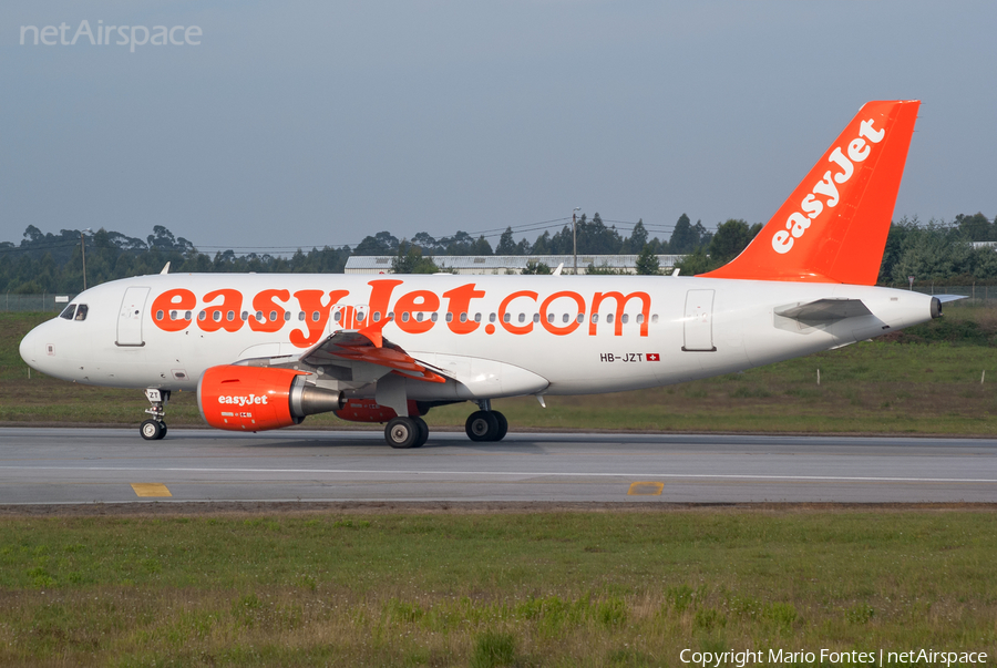 easyJet Switzerland Airbus A319-111 (HB-JZT) | Photo 55316