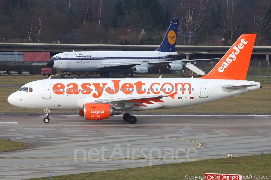 easyJet Switzerland Airbus A319-111 (HB-JZU) | Photo 37482