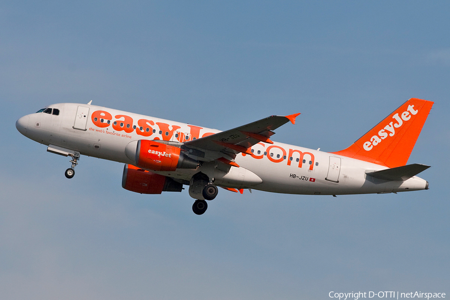 easyJet Switzerland Airbus A319-111 (HB-JZU) | Photo 359186