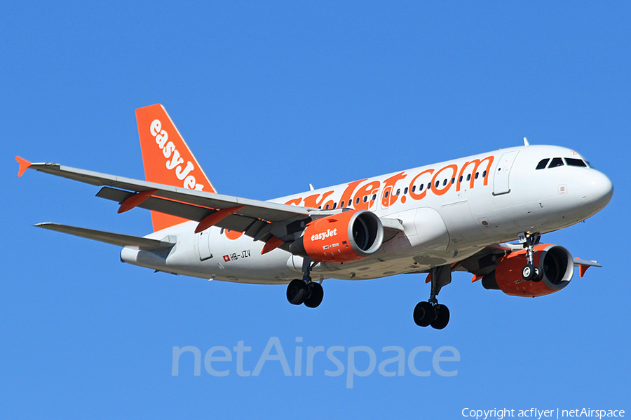 easyJet Switzerland Airbus A319-111 (HB-JZV) | Photo 306430