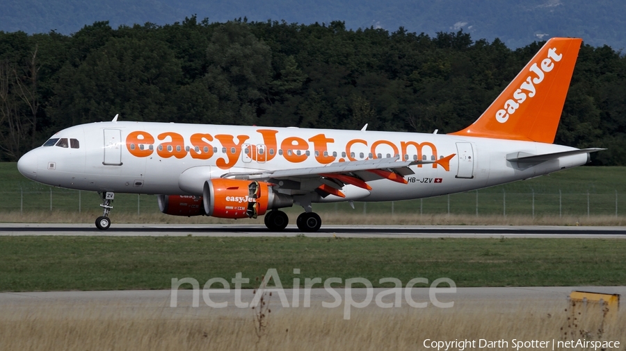 easyJet Switzerland Airbus A319-111 (HB-JZV) | Photo 231752