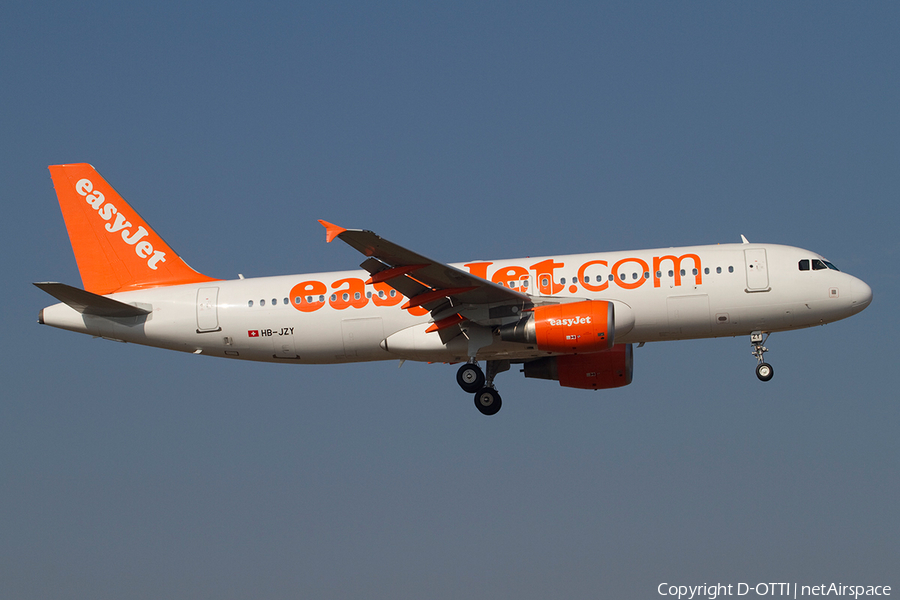 easyJet Switzerland Airbus A320-214 (HB-JZY) | Photo 376320