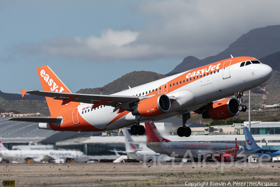 easyJet Switzerland Airbus A320-214 (HB-JZZ) | Photo 535866