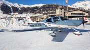 (Private) Cirrus SR22T G6 GTS Carbon (HB-KWI) at  Samedan - St. Moritz, Switzerland