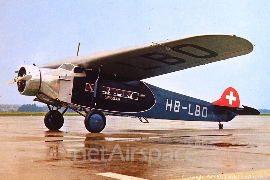 Swissair Fokker F.VIIa (HB-LBO) | Photo 67678