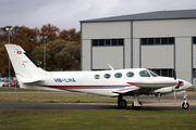 (Private) Cessna 335 (HB-LHA) at  Bournemouth - International (Hurn), United Kingdom