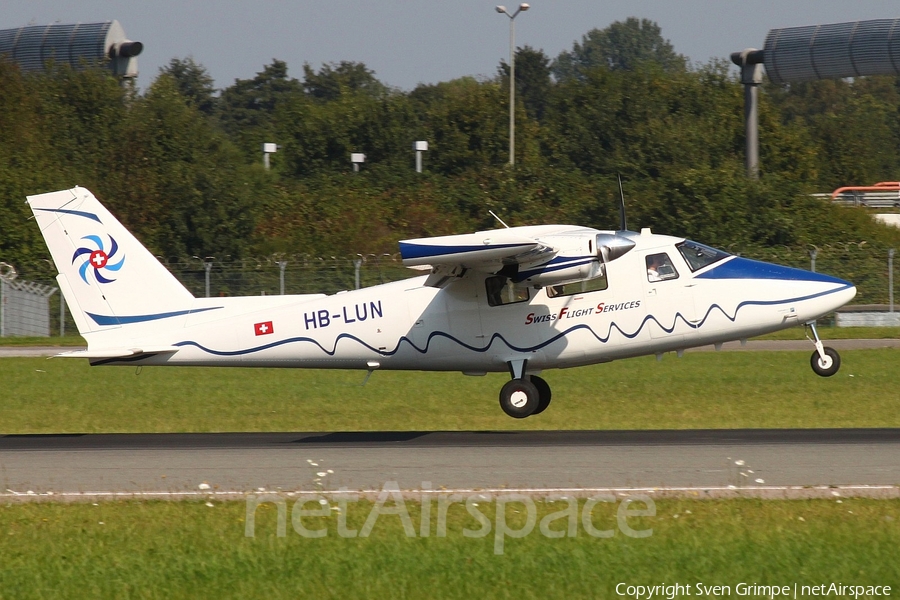 Swiss Flight Services Partenavia P.68C (HB-LUN) | Photo 123366